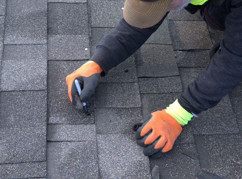 Flashing Repair on Asphalt Roof